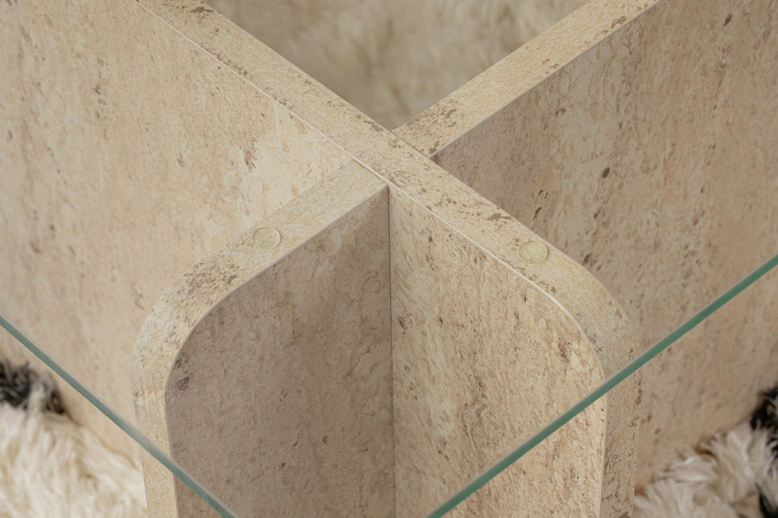 Konferenčný stôl Flavio - Travertine-Vashome.sk