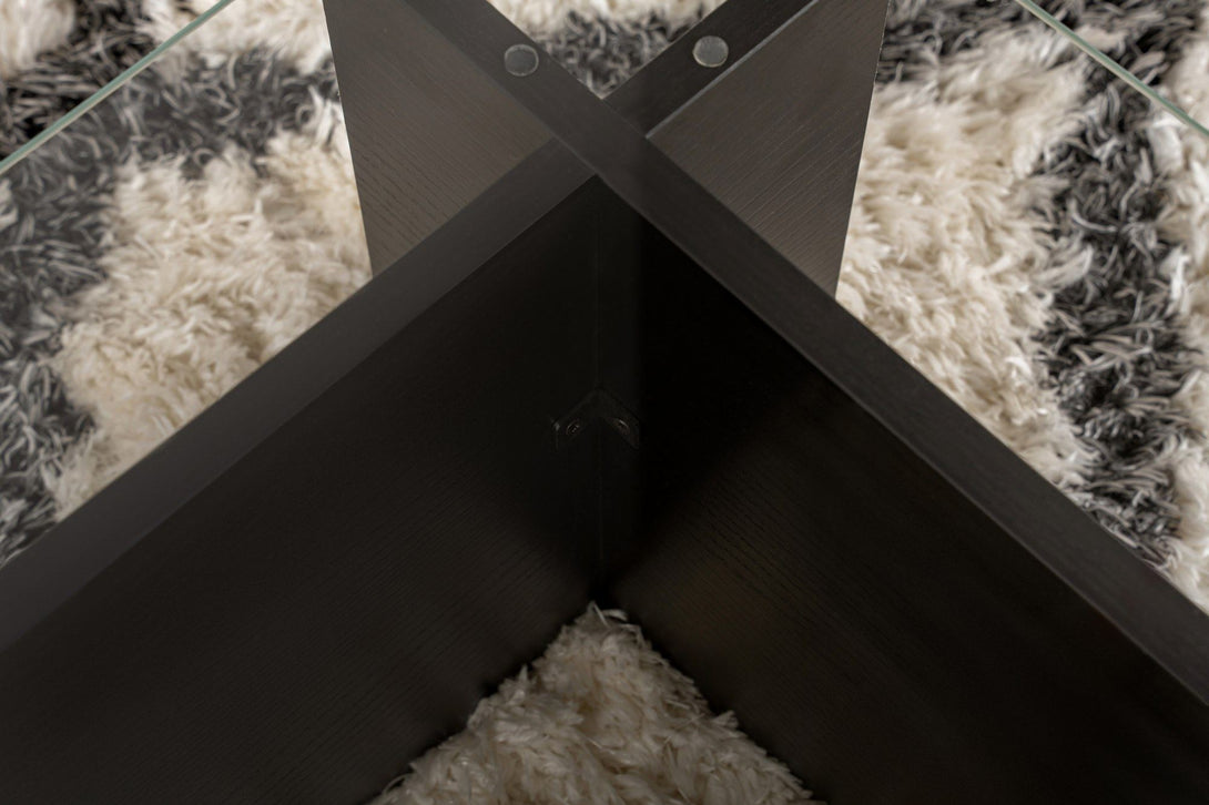 Konferenčný stôl Flavio - Wooden Black-Vashome.sk