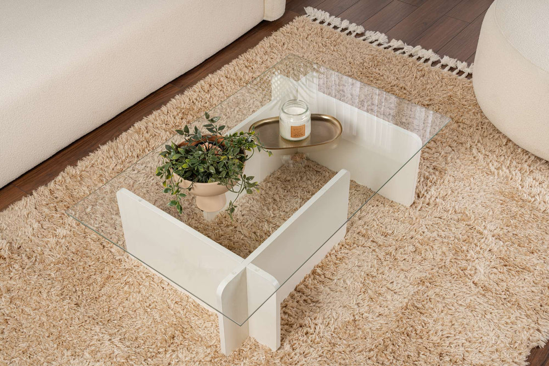 Konferenčný stôl Flavio - Wooden White-Vashome.sk
