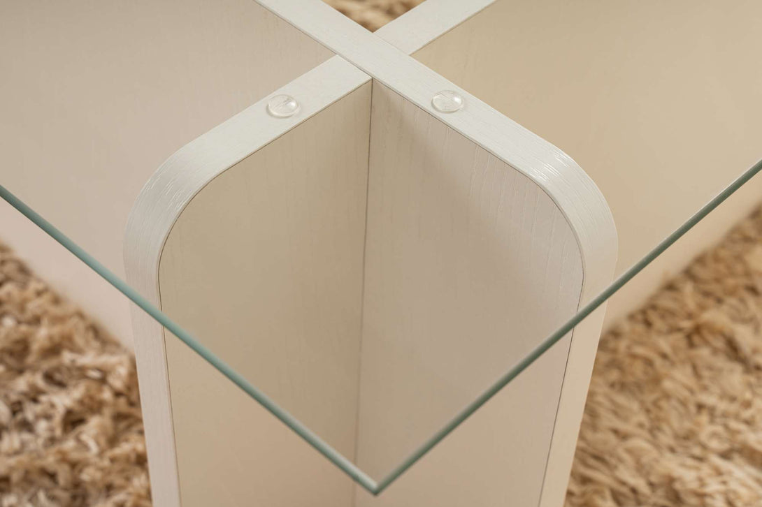 Konferenčný stôl Flavio - Wooden White-Vashome.sk