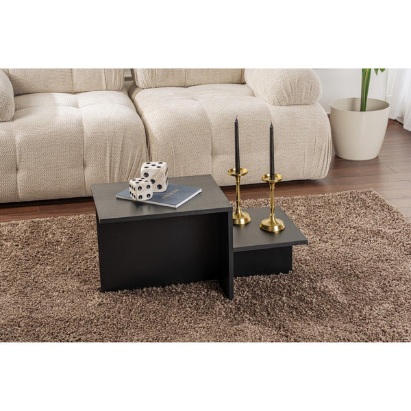 Konferenčný stôl Harmony - Wood Black-Vashome.sk