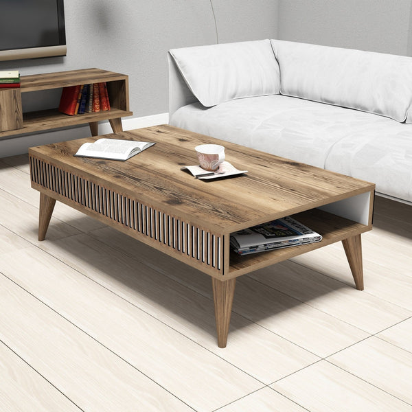 Konferenčný stôl Milan - Walnut-Vashome.sk