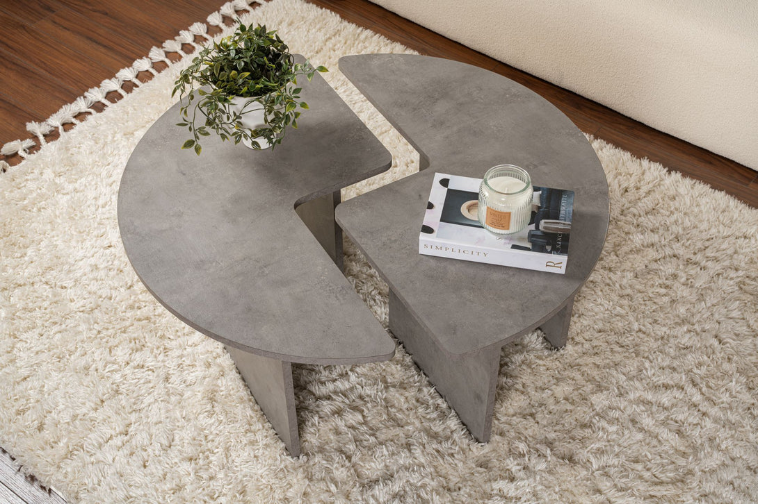 Konferenčný stôl Moira - Concrete Grey-Vashome.sk