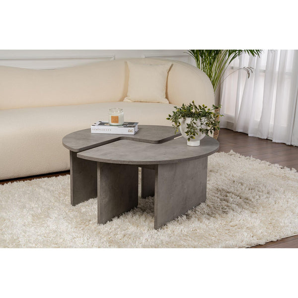Konferenčný stôl Moira - Concrete Grey-Vashome.sk