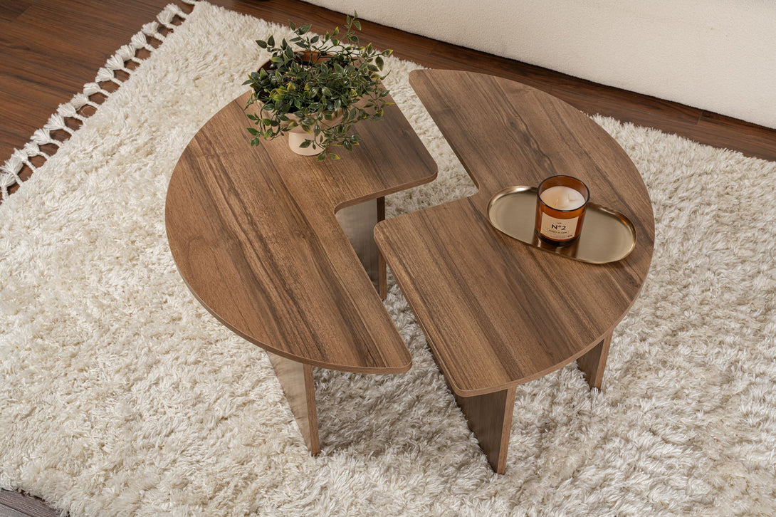 Konferenčný stôl Moira - Walnut-Vashome.sk