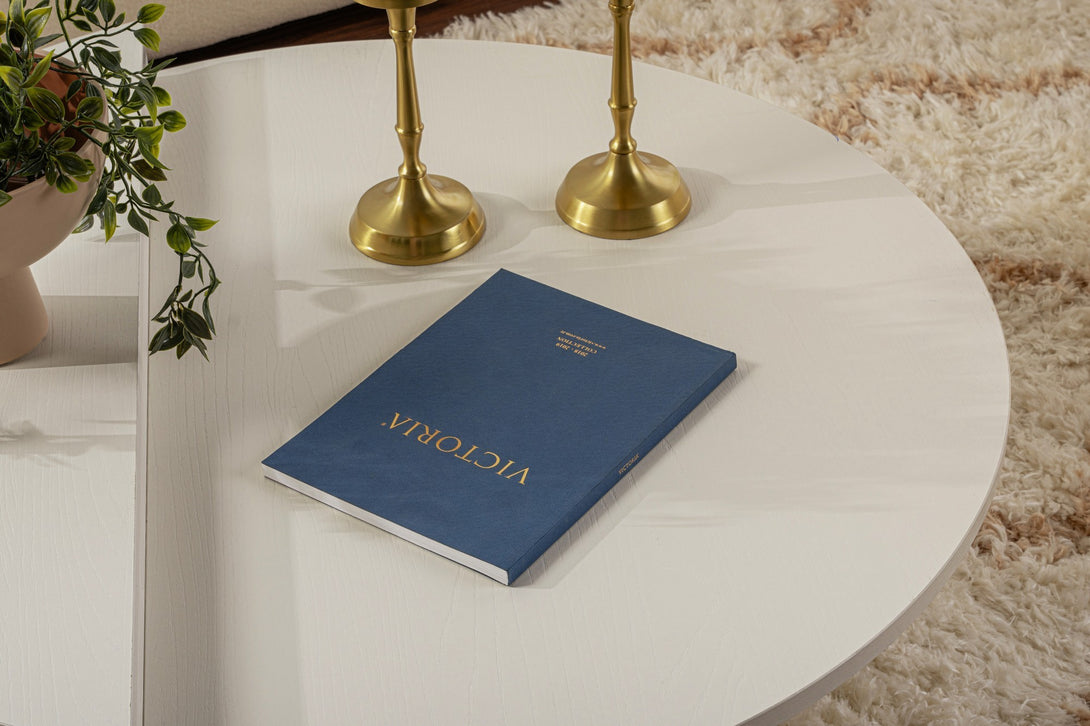 Konferenčný stôl Orion - Wood White-Vashome.sk