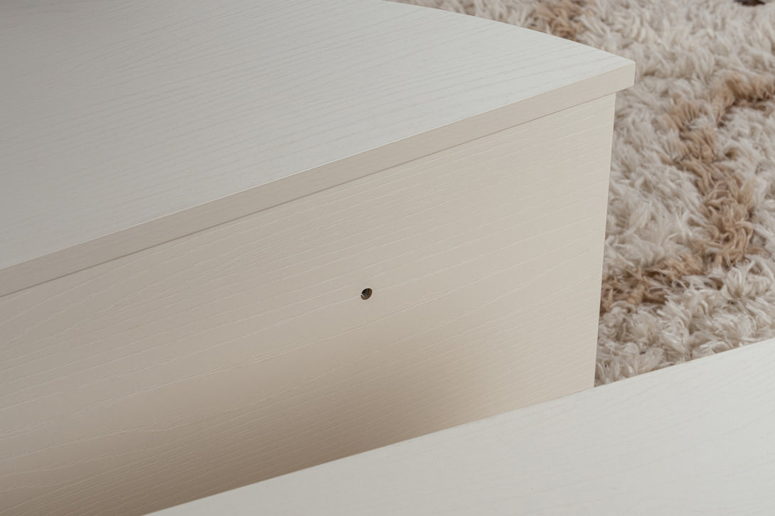 Konferenčný stôl Orion - Wood White-Vashome.sk