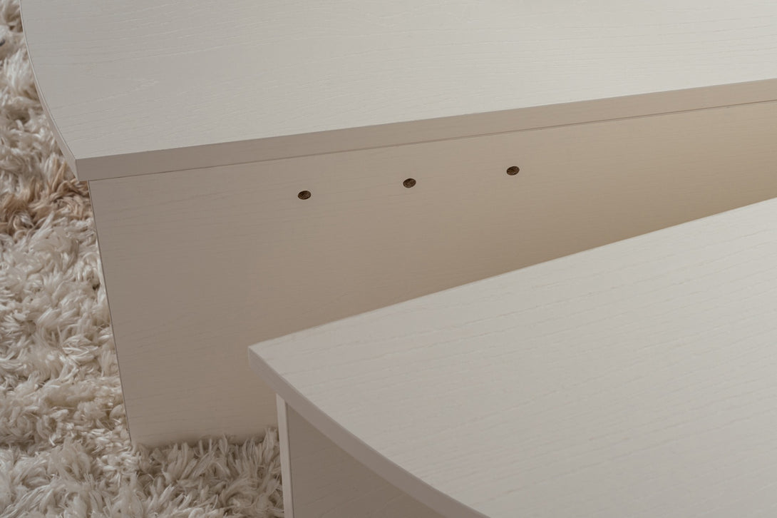 Konferenčný stôl Orion - Wood White-Vashome.sk