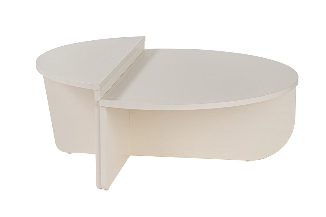 Konferenčný stôl Orion - Wood White-Vashome.sk
