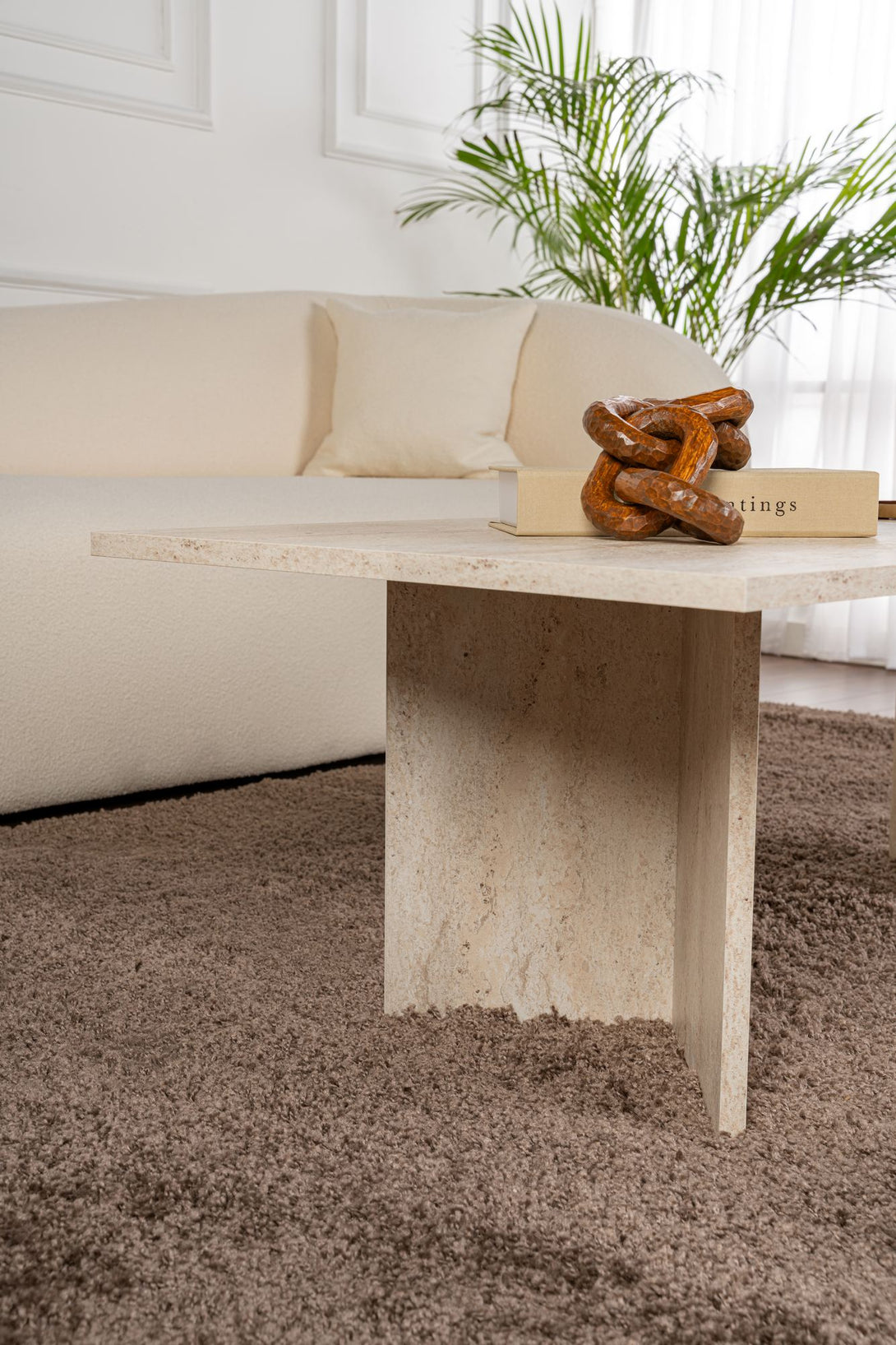 Konferenčný stôl Sabin - Travertine-Vashome.sk