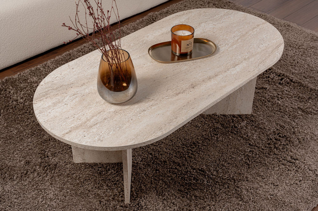 Konferenčný stôl Sable - Travertine-Vashome.sk