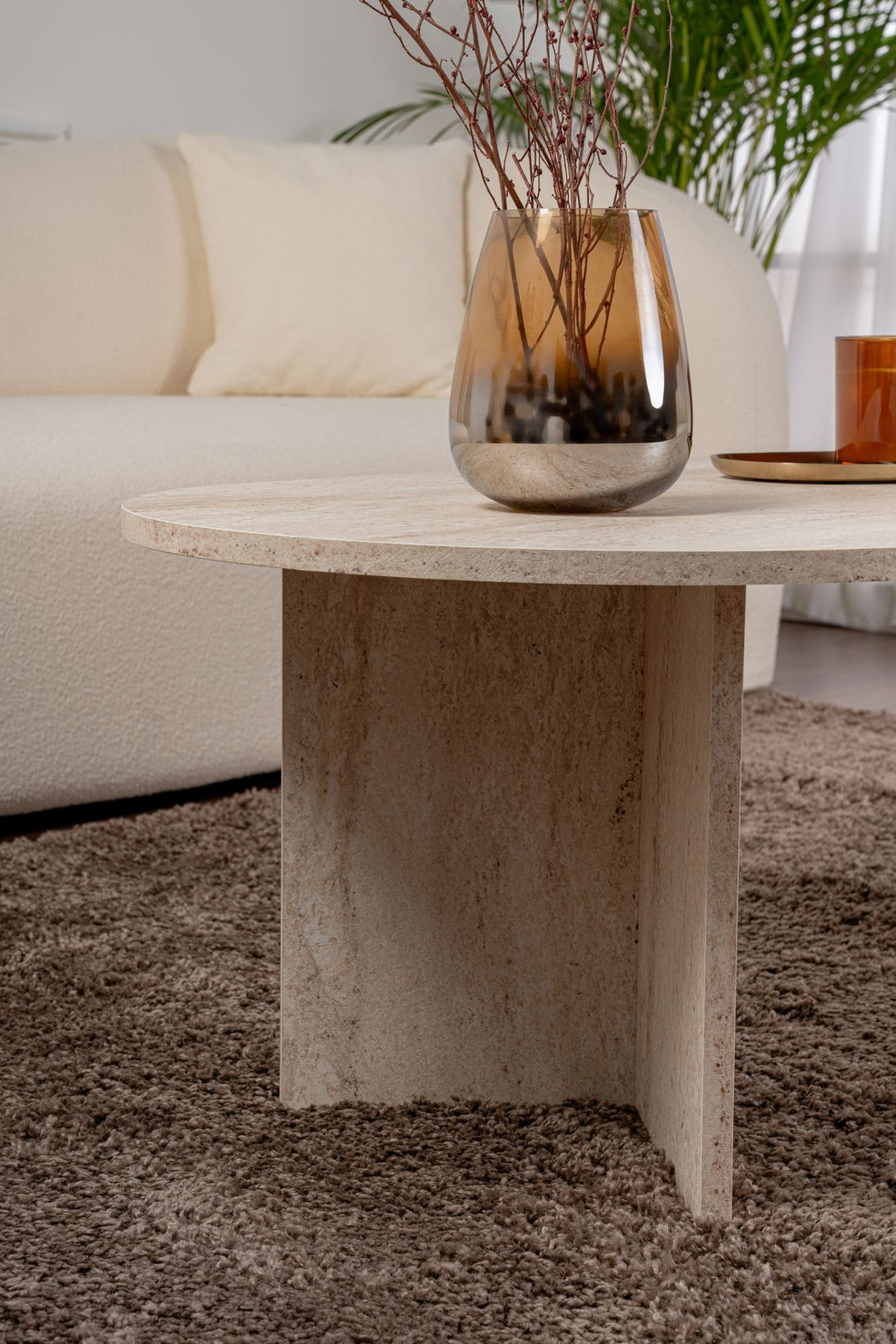 Konferenčný stôl Sable - Travertine-Vashome.sk