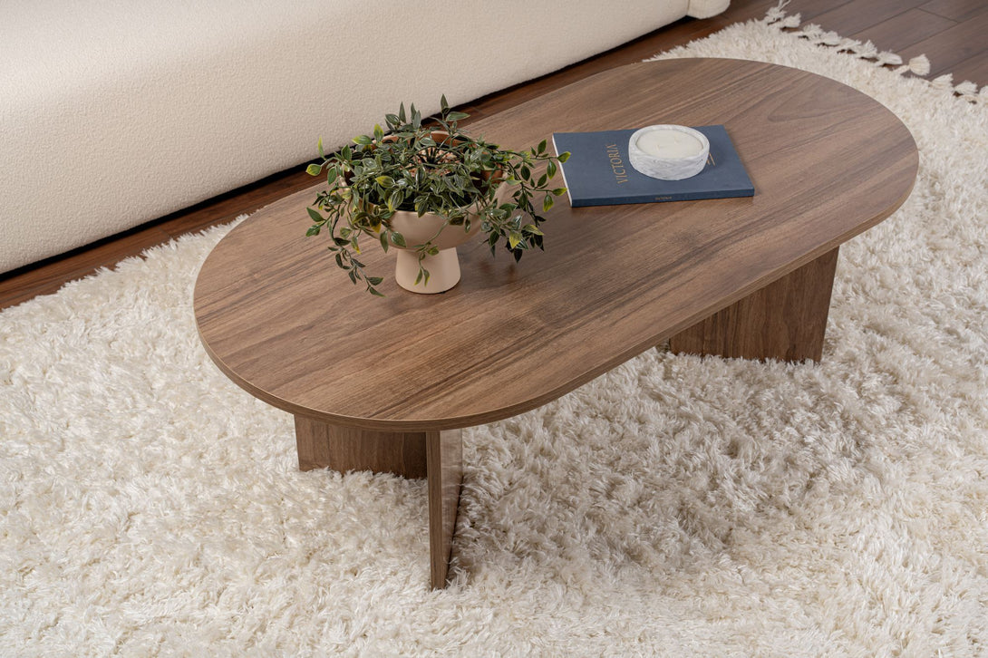 Konferenčný stôl Sable - Walnut-Vashome.sk