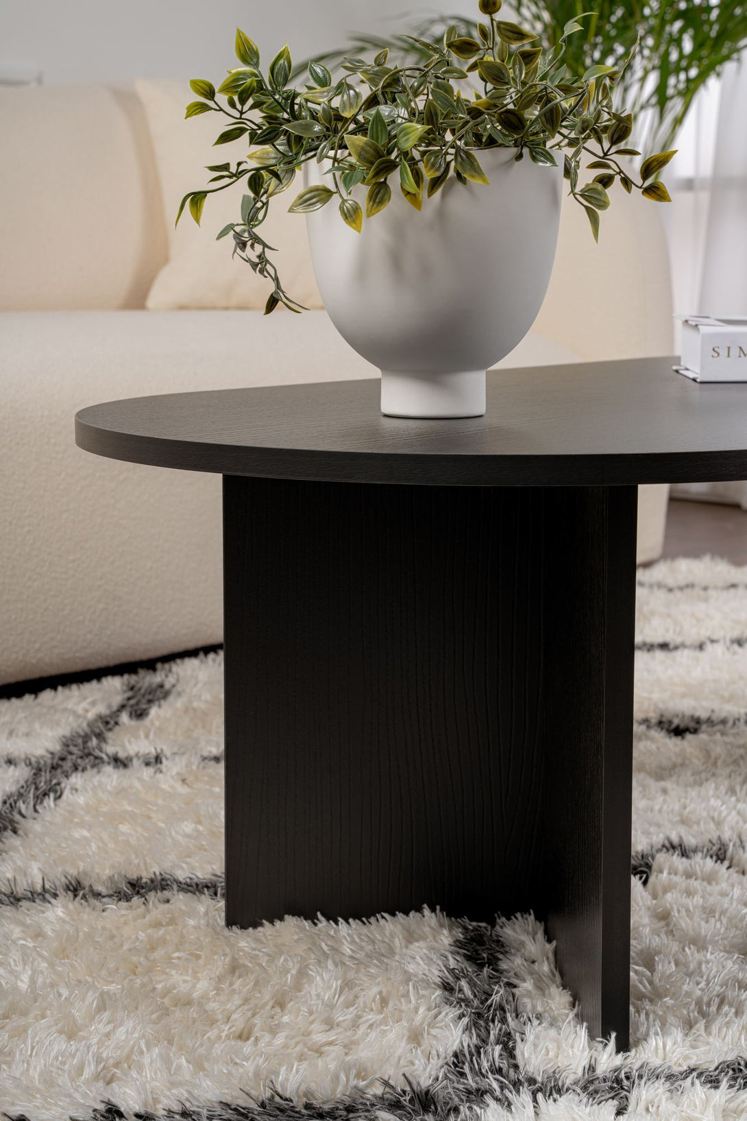 Konferenčný stôl Sable - Wood Black-Vashome.sk