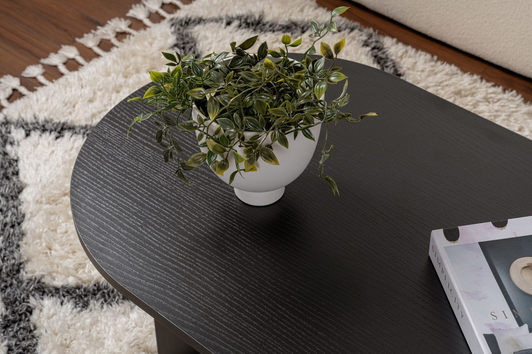 Konferenčný stôl Sable - Wood Black-Vashome.sk
