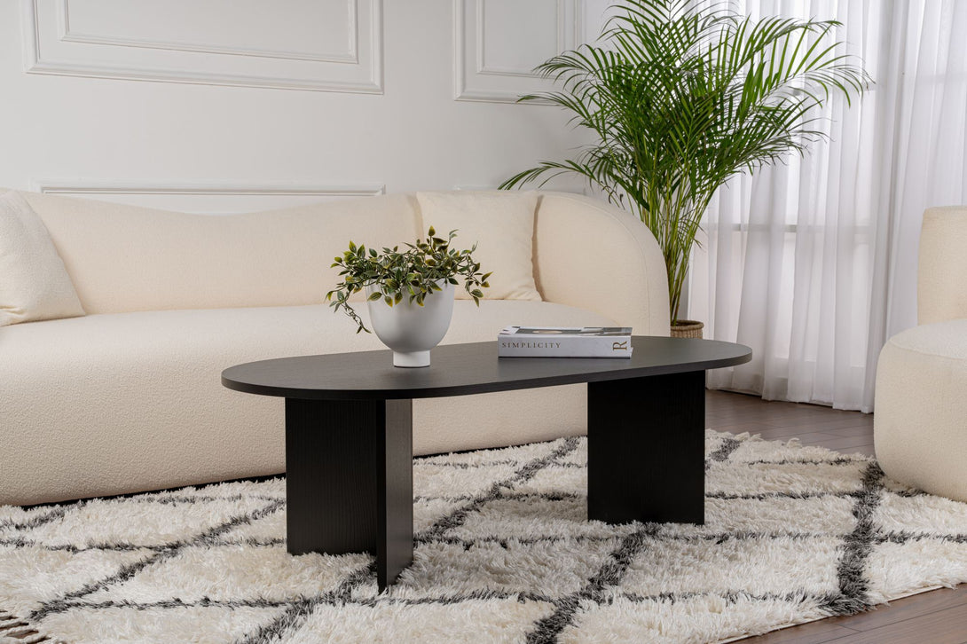 Konferenčný stôl Sable - Wood Black-Vashome.sk