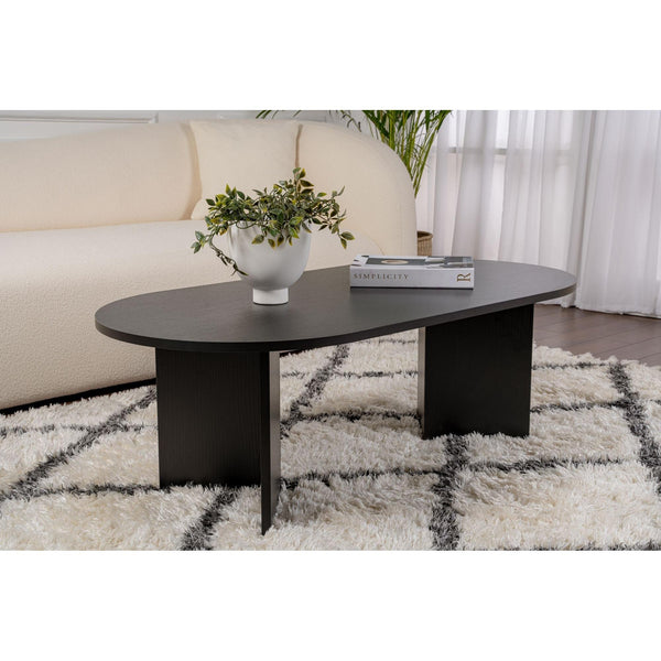 Konferenčný stôl Sable - Wood Black-Vashome.sk