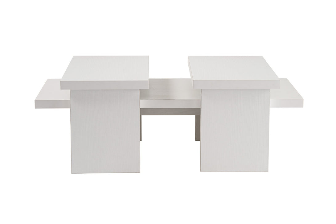 Konferenčný stôl Sanctuary - Wood White-Vashome.sk