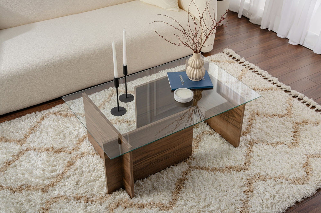 Konferenčný stôl Vetrino - Walnut-Vashome.sk