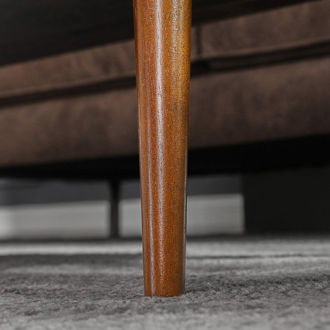 Konferenčný stolík s úložným priestorom, 100 x 50 x 45 cm, rustikálny hnedý-Vashome.sk