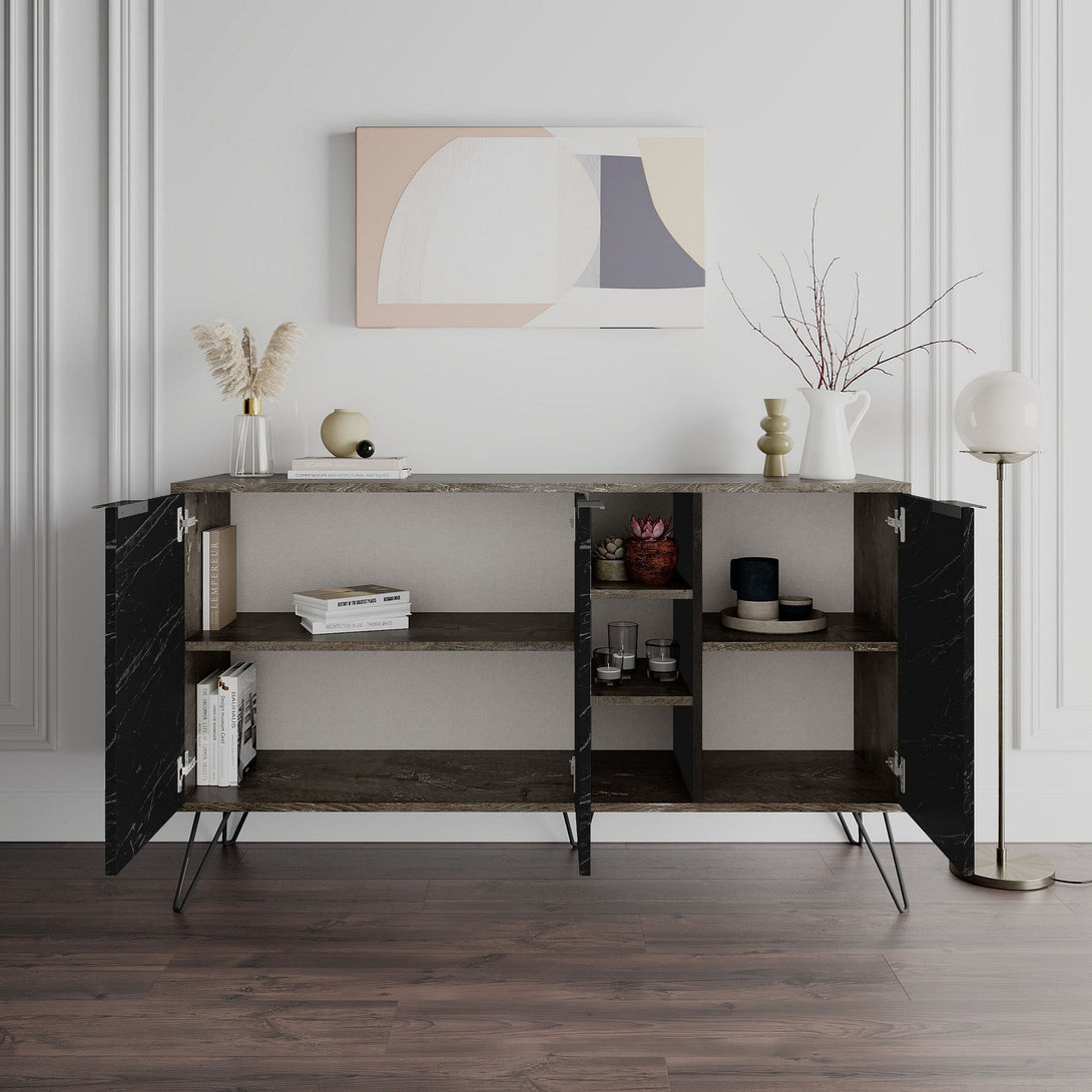 Konzolasztal Clara - Dark Brown, Bendir-Vashome.sk