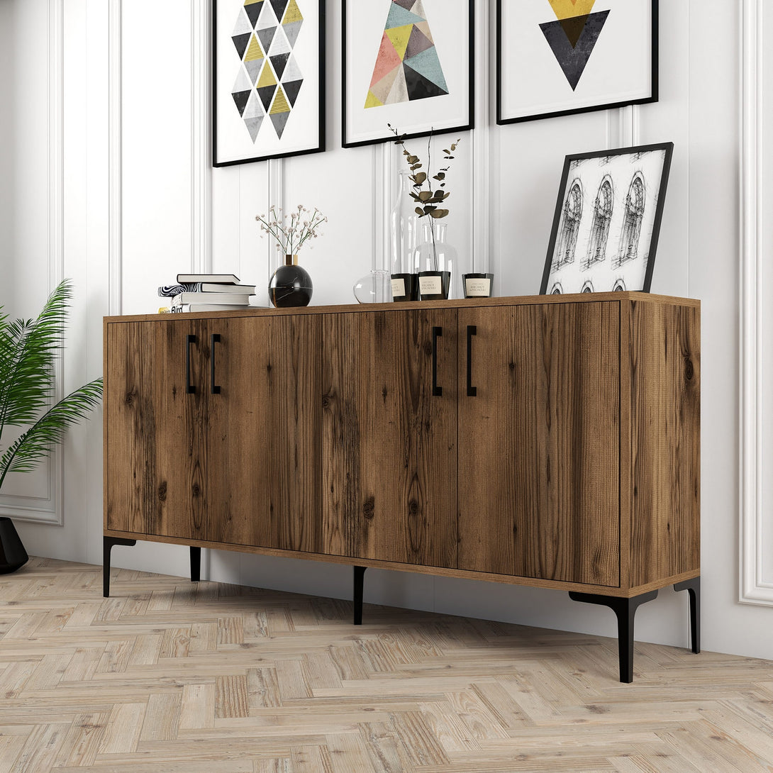 Konzolasztal Kiev 160 - Walnut-Vashome.sk