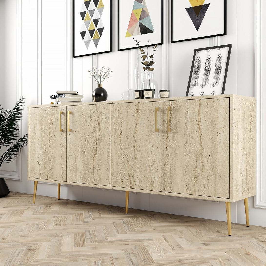 Konzolasztal Kiev - Travertine-Vashome.sk
