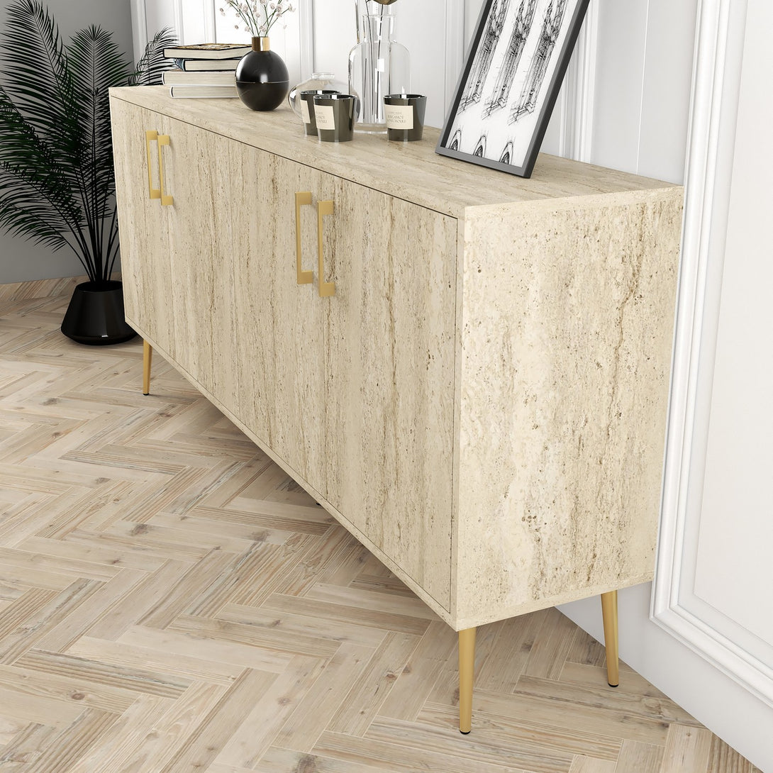 Konzolasztal Kiev - Travertine-Vashome.sk
