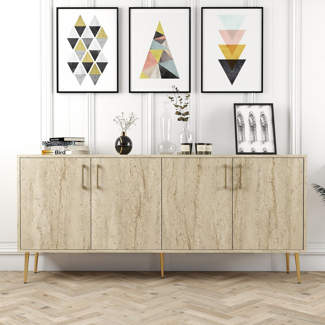 Konzolasztal Kiev - Travertine-Vashome.sk