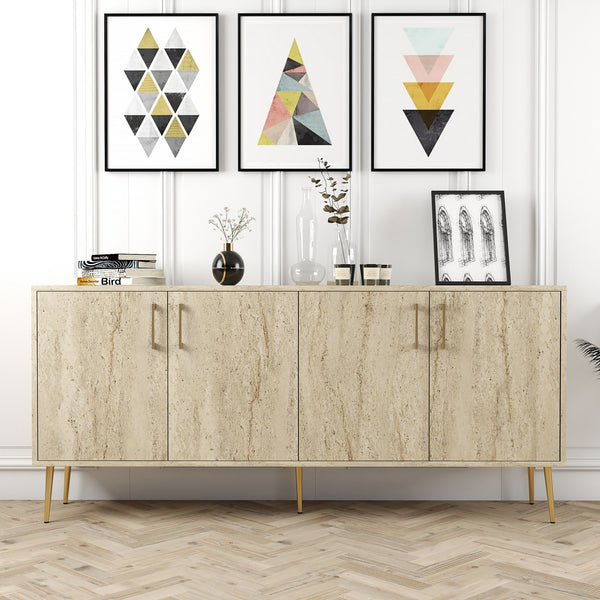 Konzolasztal Kiev - Travertine-Vashome.sk