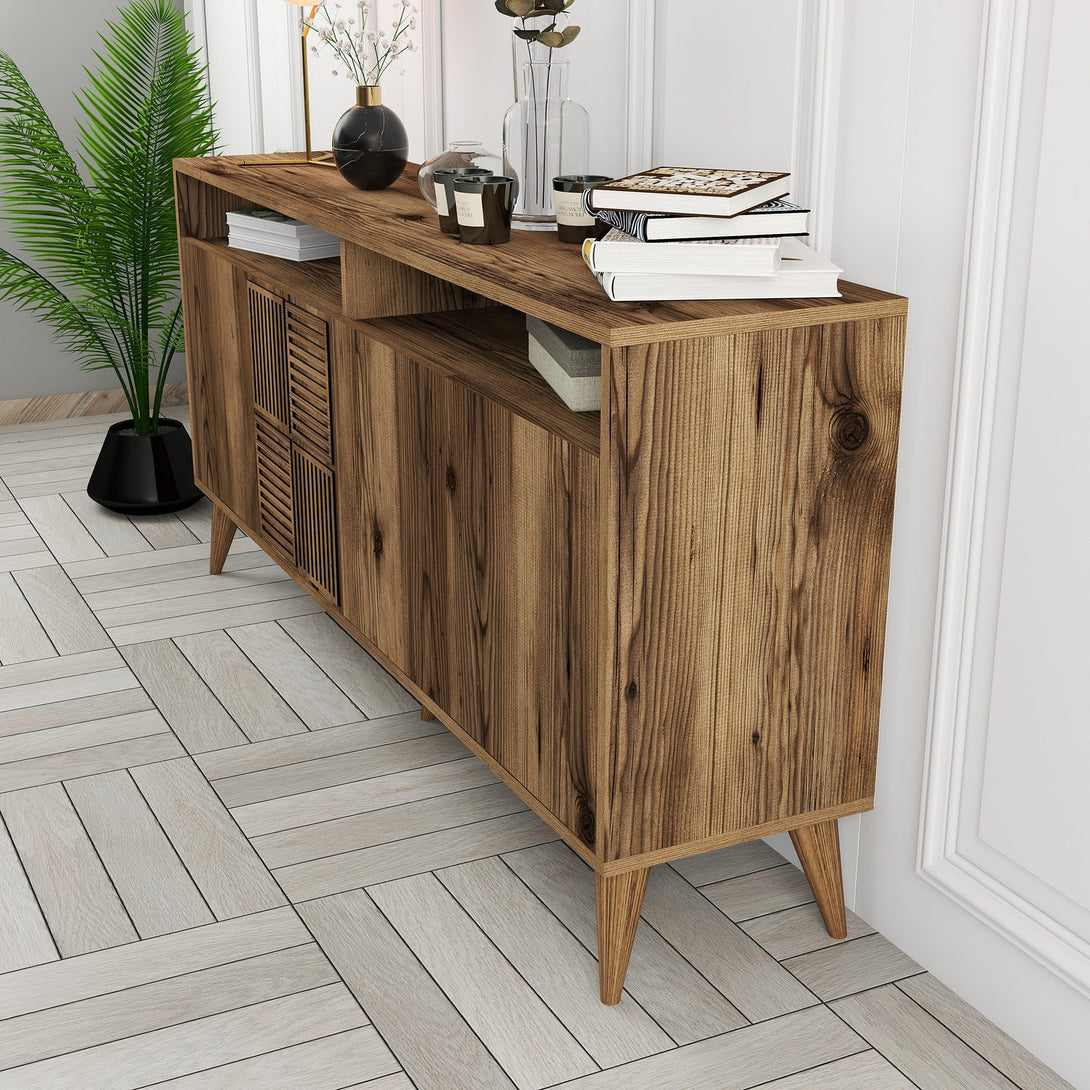 Konzolasztal Milan 160 - Walnut-Vashome.sk