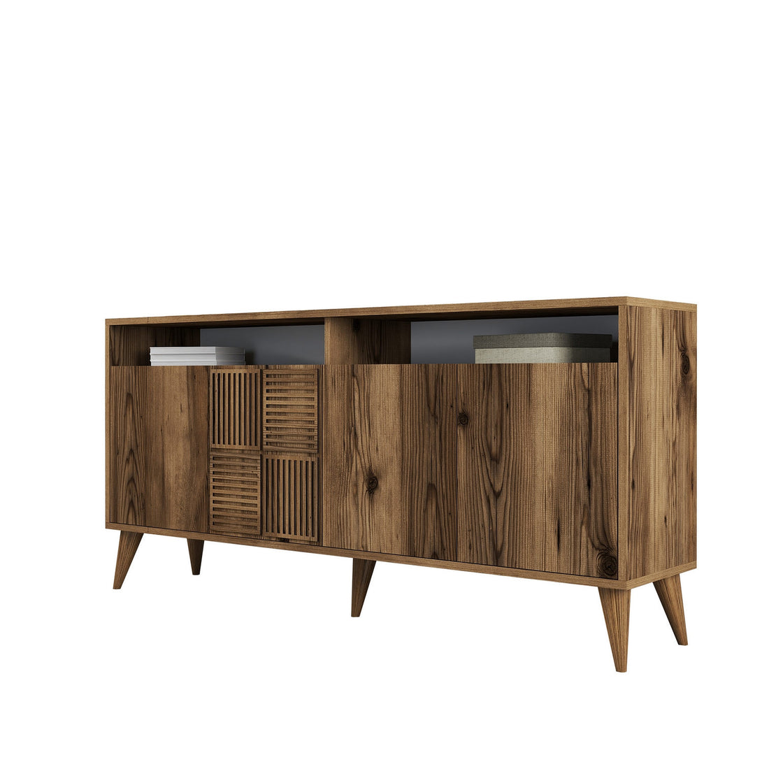 Konzolasztal Milan 160 - Walnut-Vashome.sk