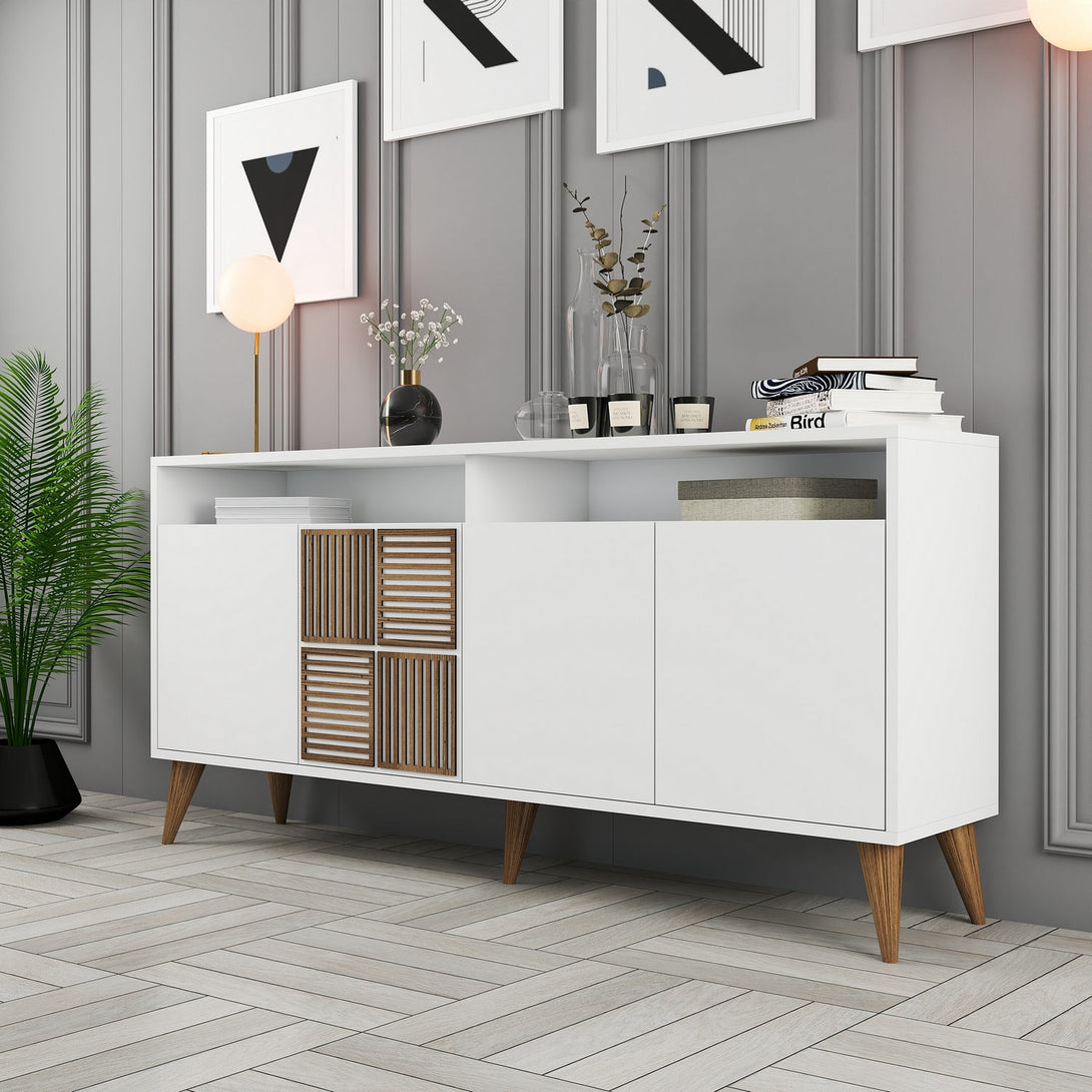 Konzolasztal Milan 160 - White-Vashome.sk