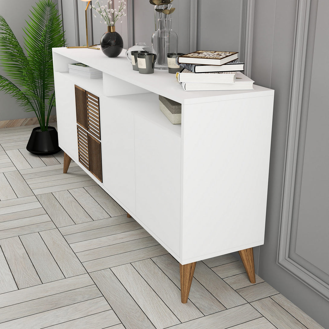 Konzolasztal Milan 160 - White-Vashome.sk