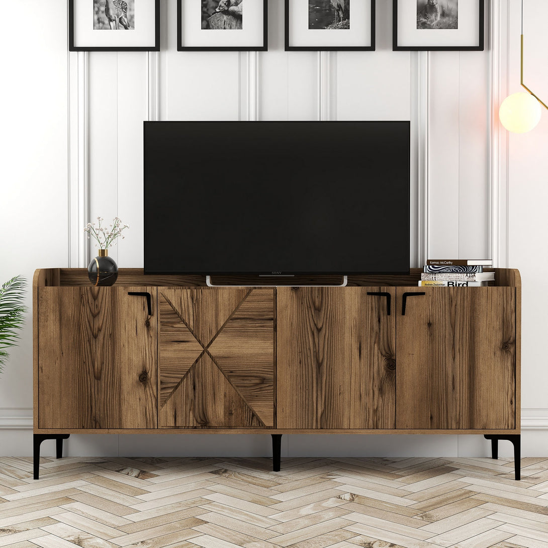 Konzolasztal Venedik - Walnut-Vashome.sk