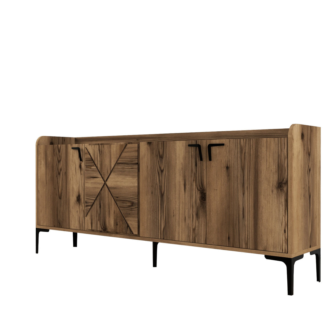 Konzolasztal Venedik - Walnut-Vashome.sk
