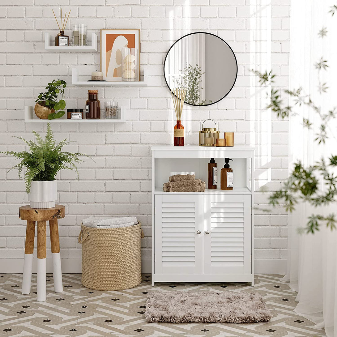 Kúpeľňová skrinka 60 x 30 x 80 cm, biela-Vashome.sk