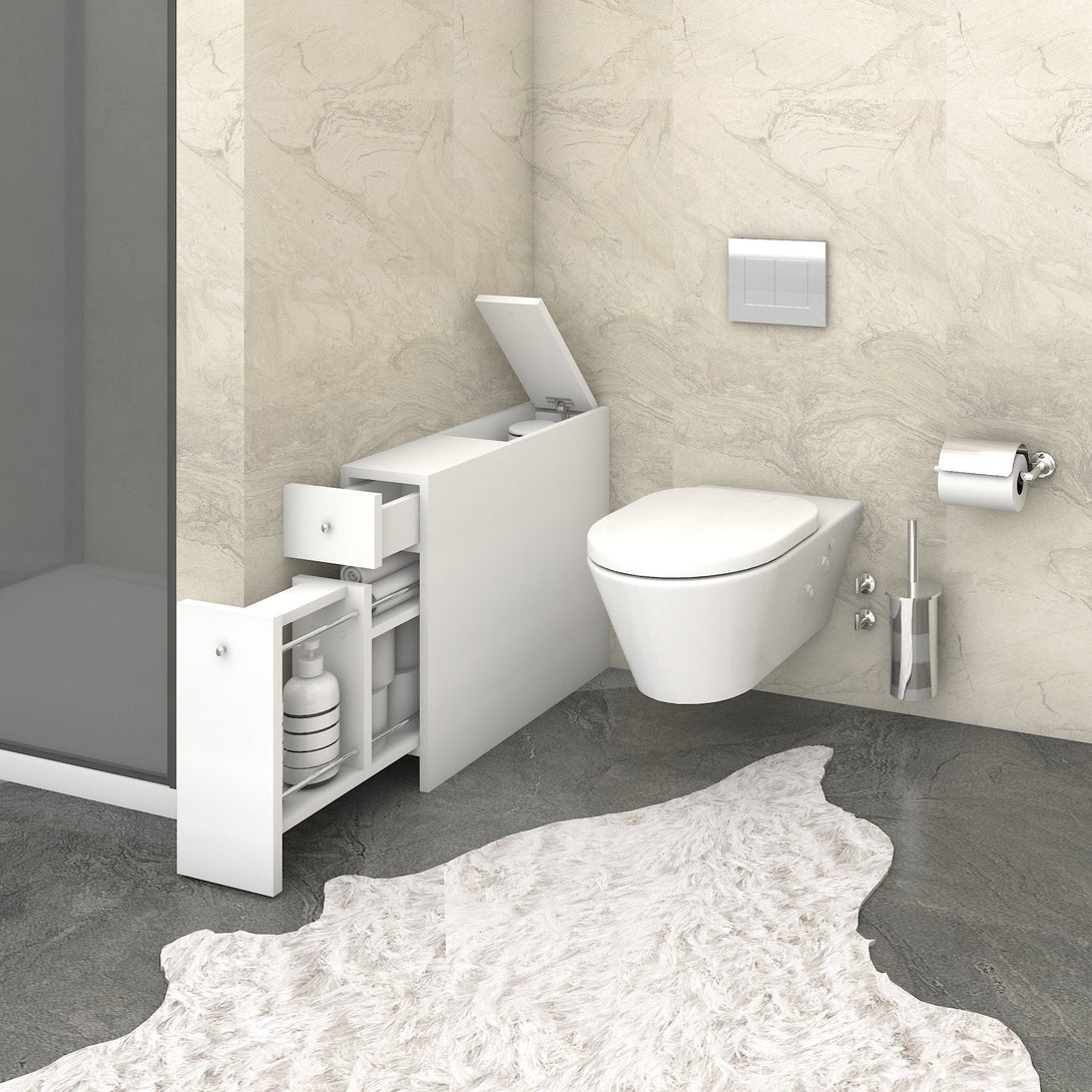 Fürdőszoba szekrény Smart - White-Vashome.sk