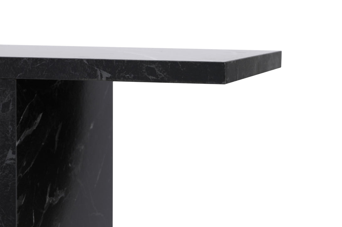 Kis asztal Life - Black, Marble-Vashome.sk