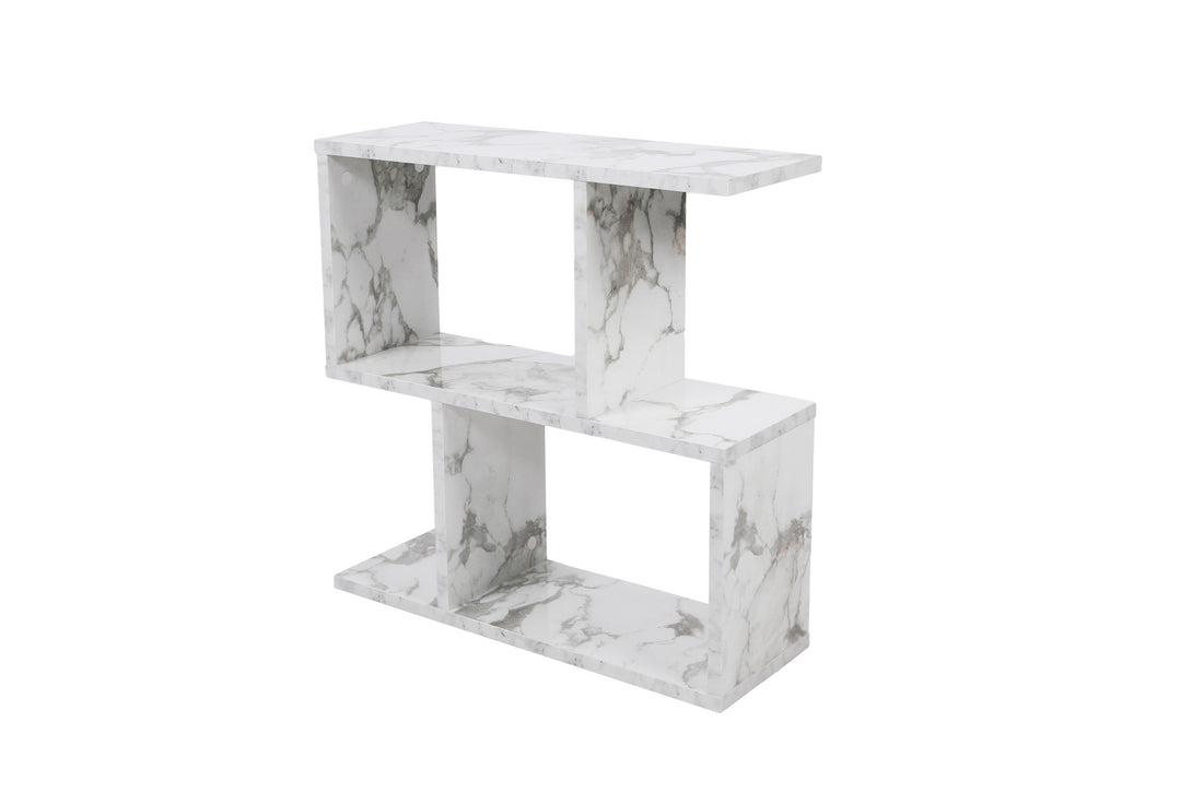 Kis asztal Life - White, Marble-Vashome.sk