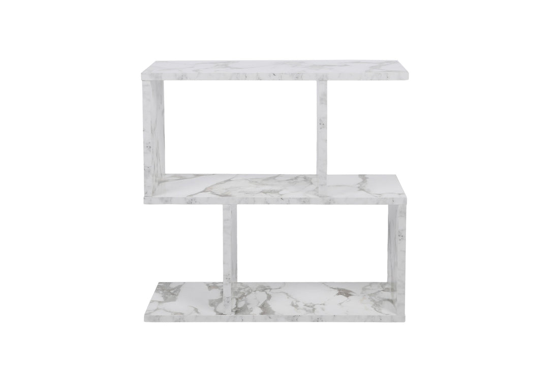 Kis asztal Life - White, Marble-Vashome.sk