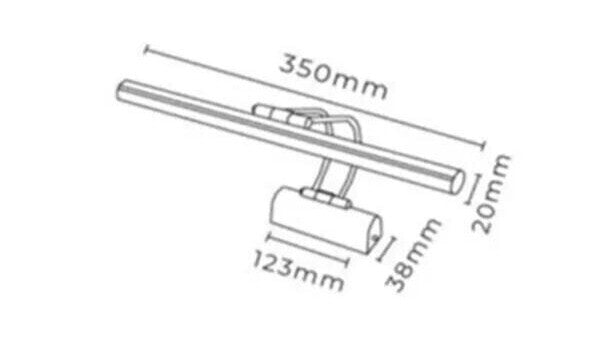 Nástenná lampa, 8768-3-Vashome.sk