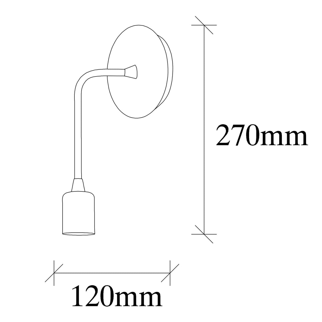 Nástenná lampa, Dartini - MR - 888-Vashome.sk