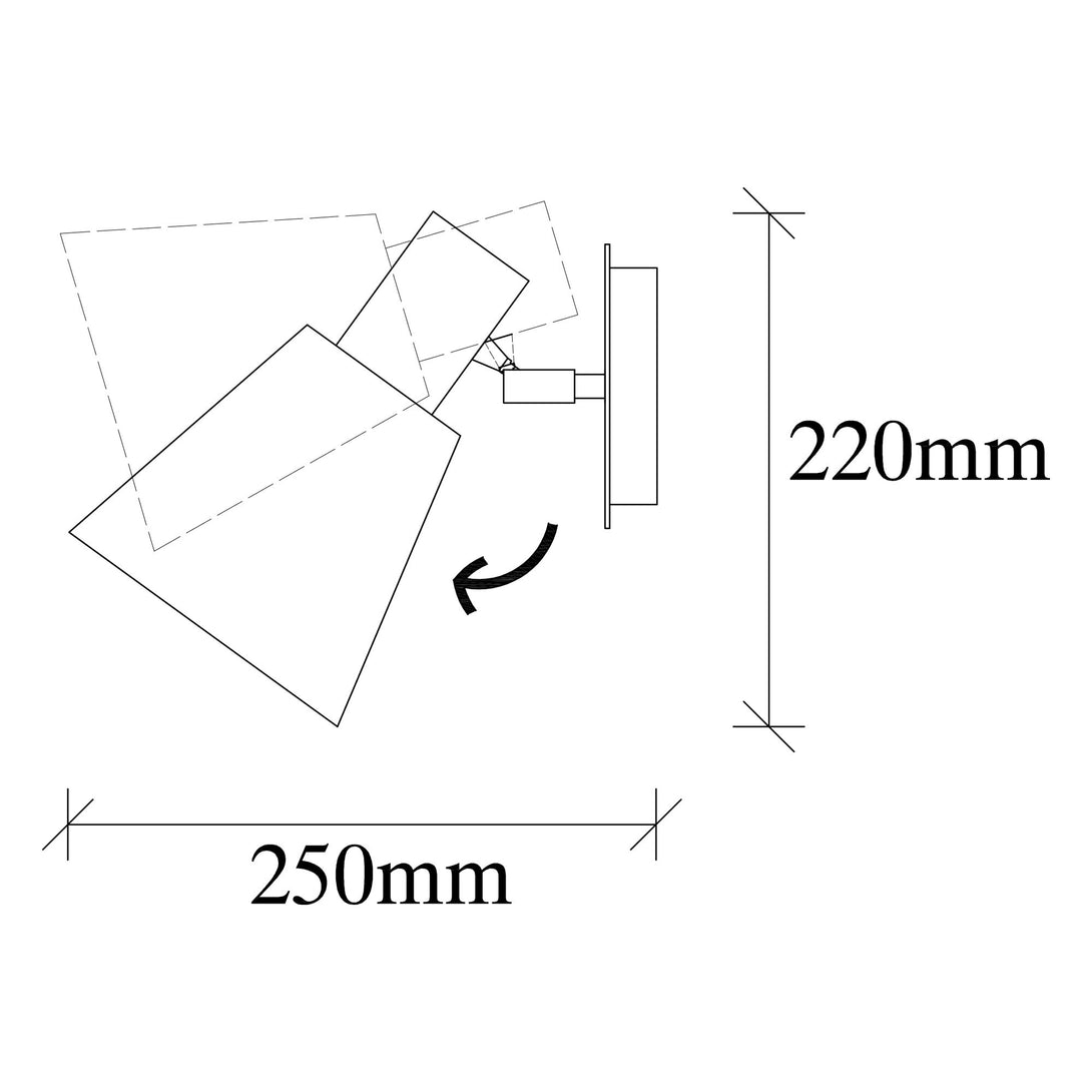 Nástenná lampa, Kem - 6346-Vashome.sk