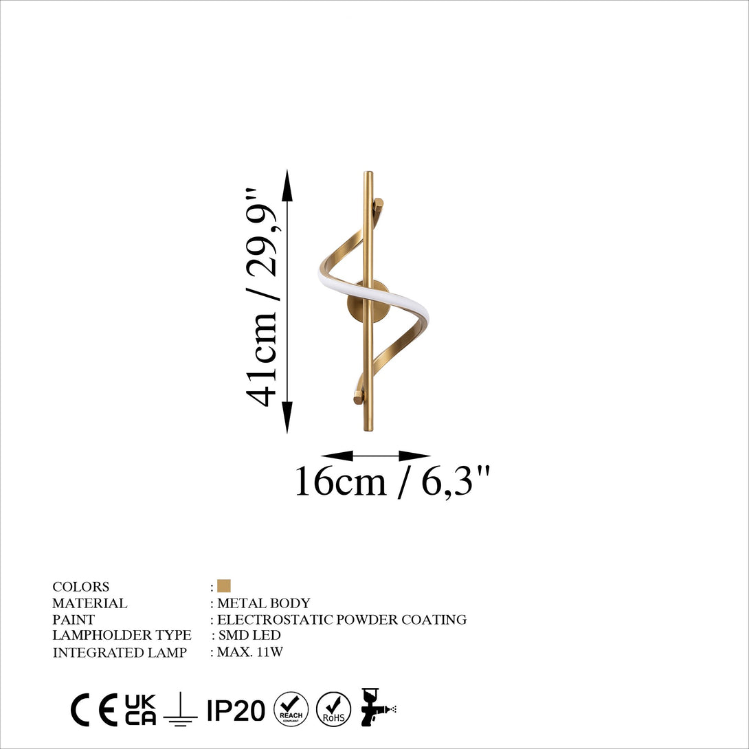 Nástenná lampa, Lıkma - 13511-Vashome.sk
