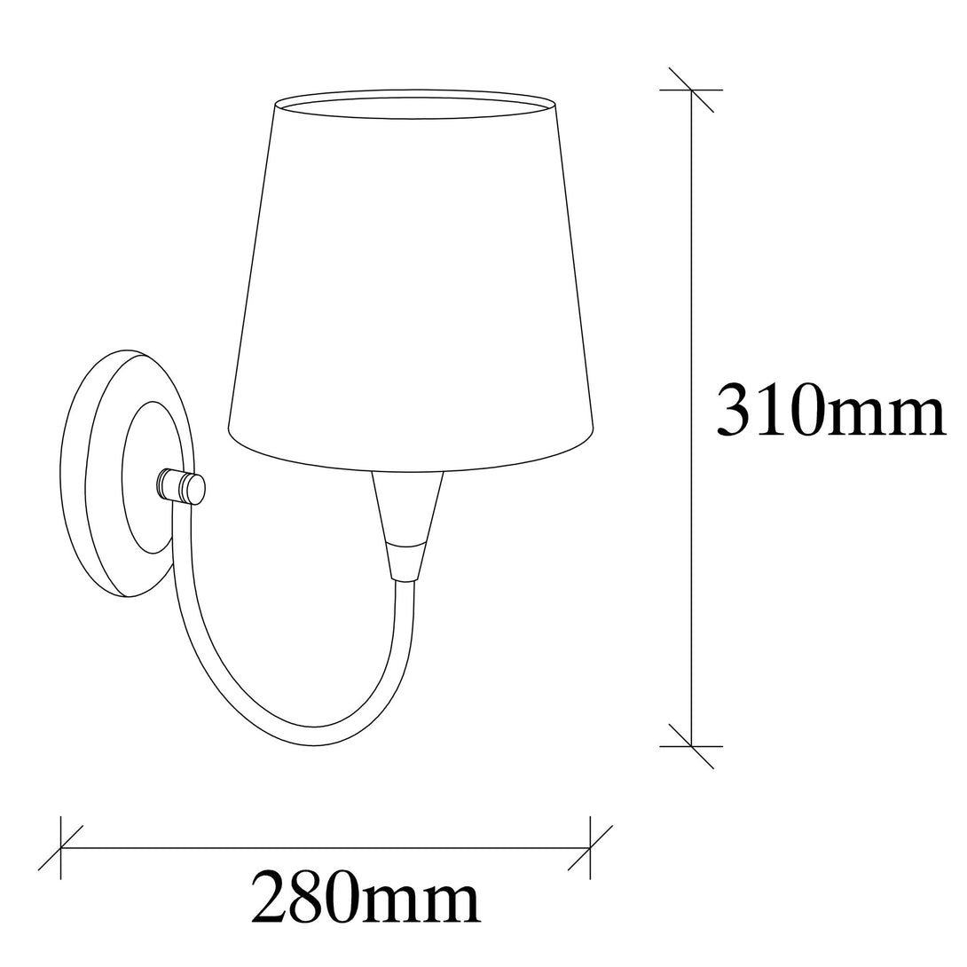 Nástenná lampa, Pardo - 3031-Vashome.sk