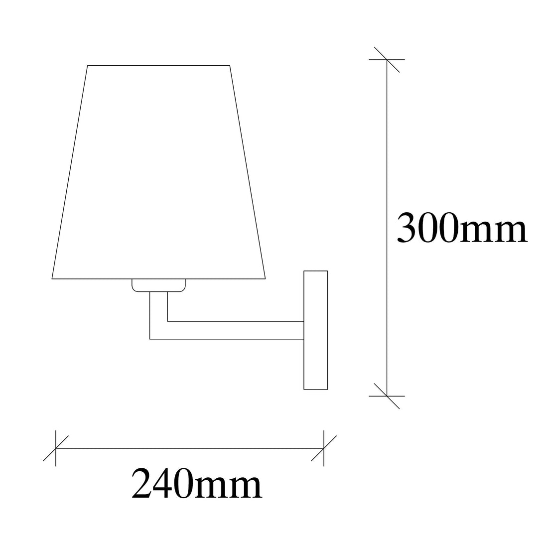 Nástenná lampa, Profil - 4651-Vashome.sk