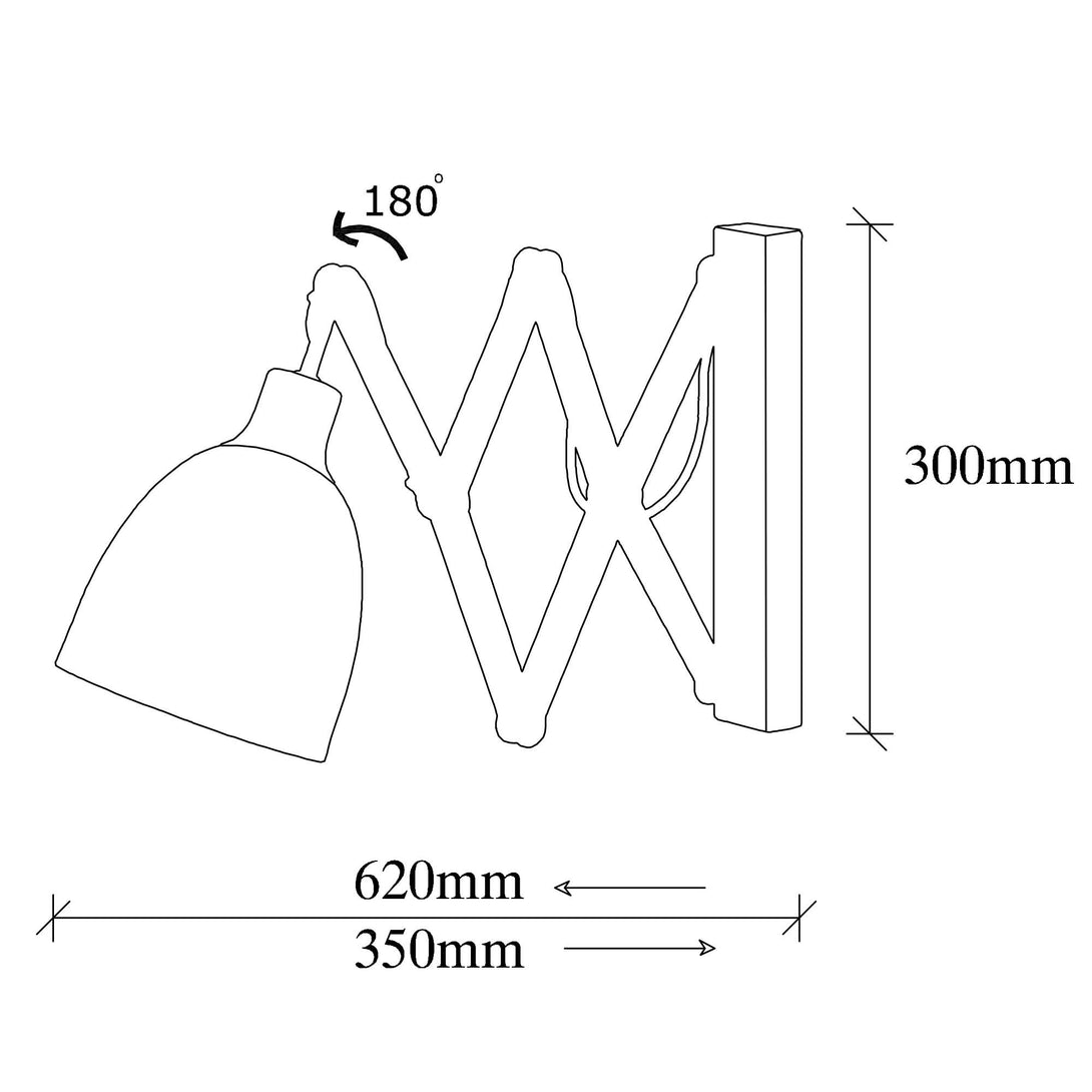 Nástenná lampa, Sivani - MR - 725-Vashome.sk
