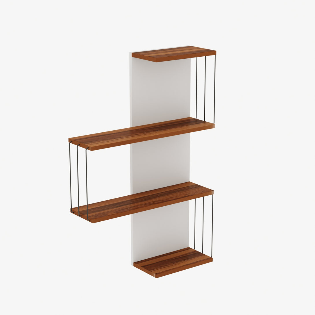Fali polc Cambel - Walnut-Vashome.sk