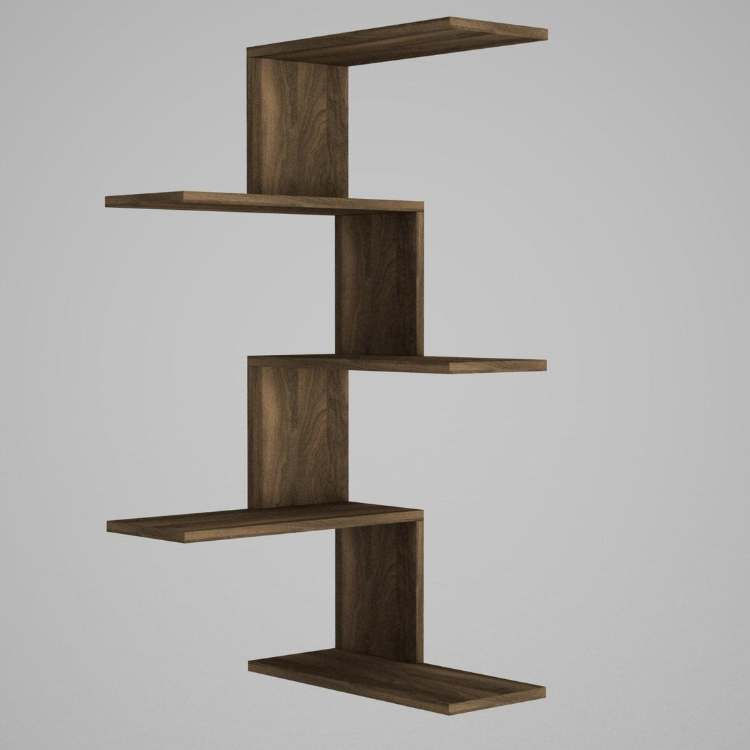 Fali polc Caniko - Walnut-Vashome.sk